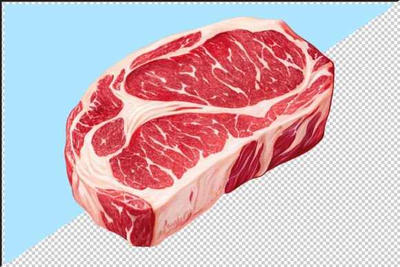 Download Raw Prime Rib Steak PNG - Raw Collection