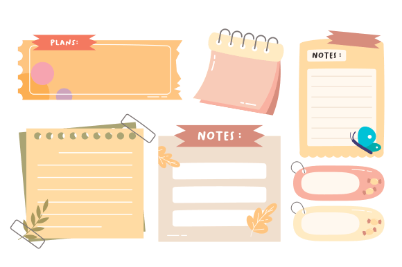 Download Cute Hand-Drawn Bullet Journal Element - Raw Collection