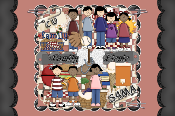 Download Family Picnic Clipart - Family picnic Collection