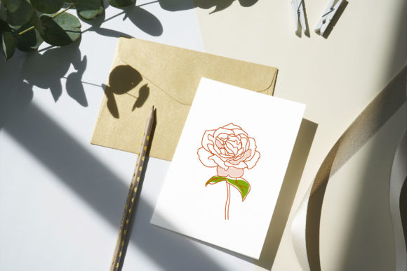Download Minimal Art Roses Drawing - Raw Collection
